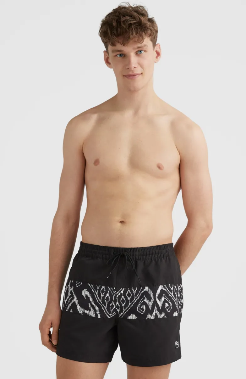 Zwemshort Cali Block 15'' | Black Magic Carpet