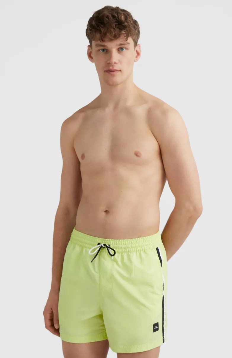 Zwemshort Vert Retro 14'' | Sunny Lime